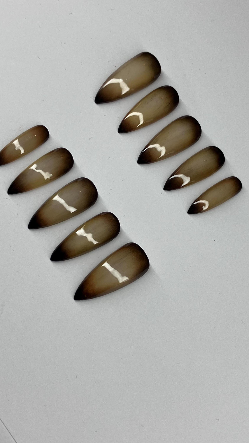 Gothic Zombie Press On Nails: Crawling Grave Design
