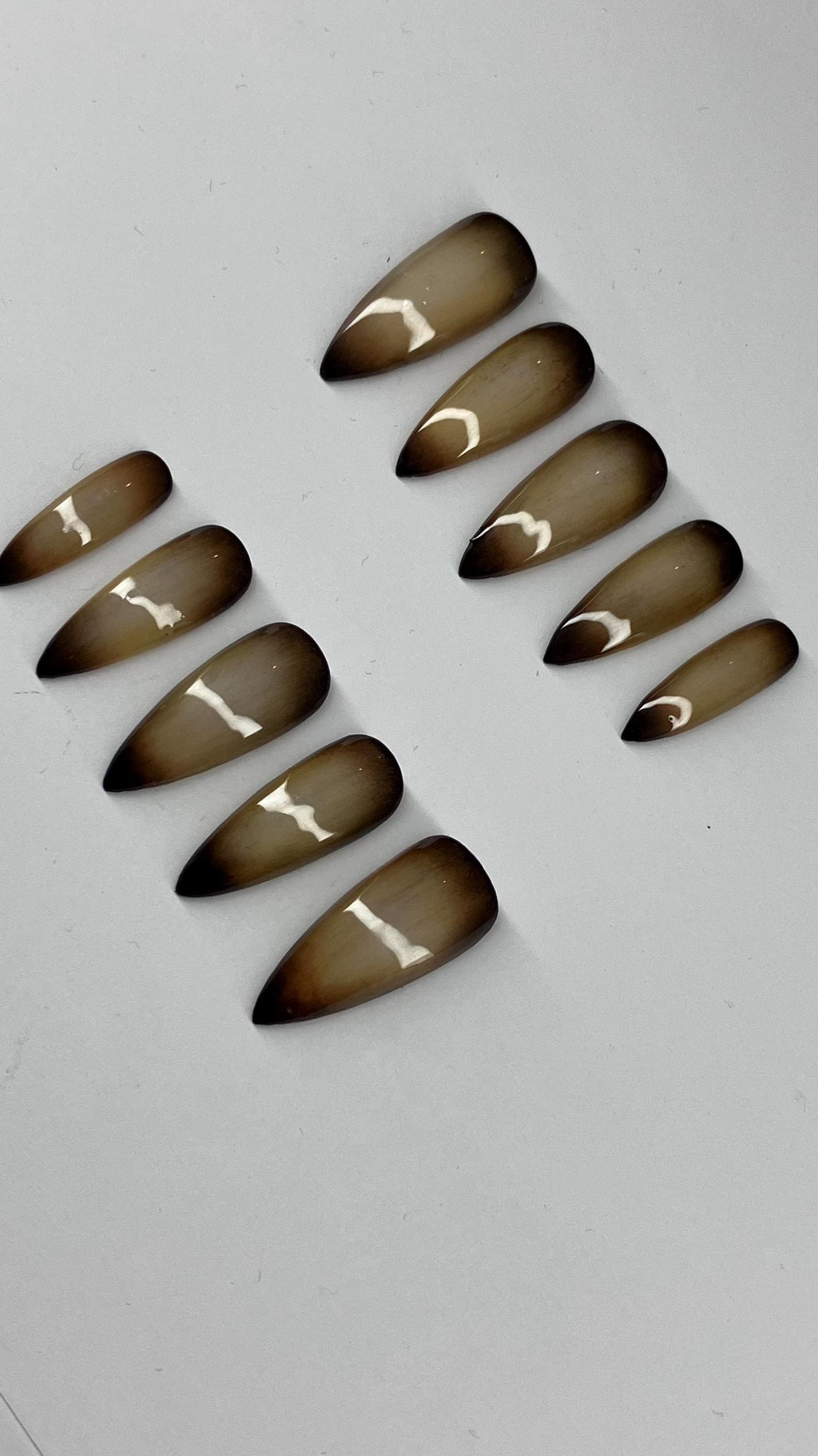 Gothic Zombie Press On Nails: Crawling Grave Design