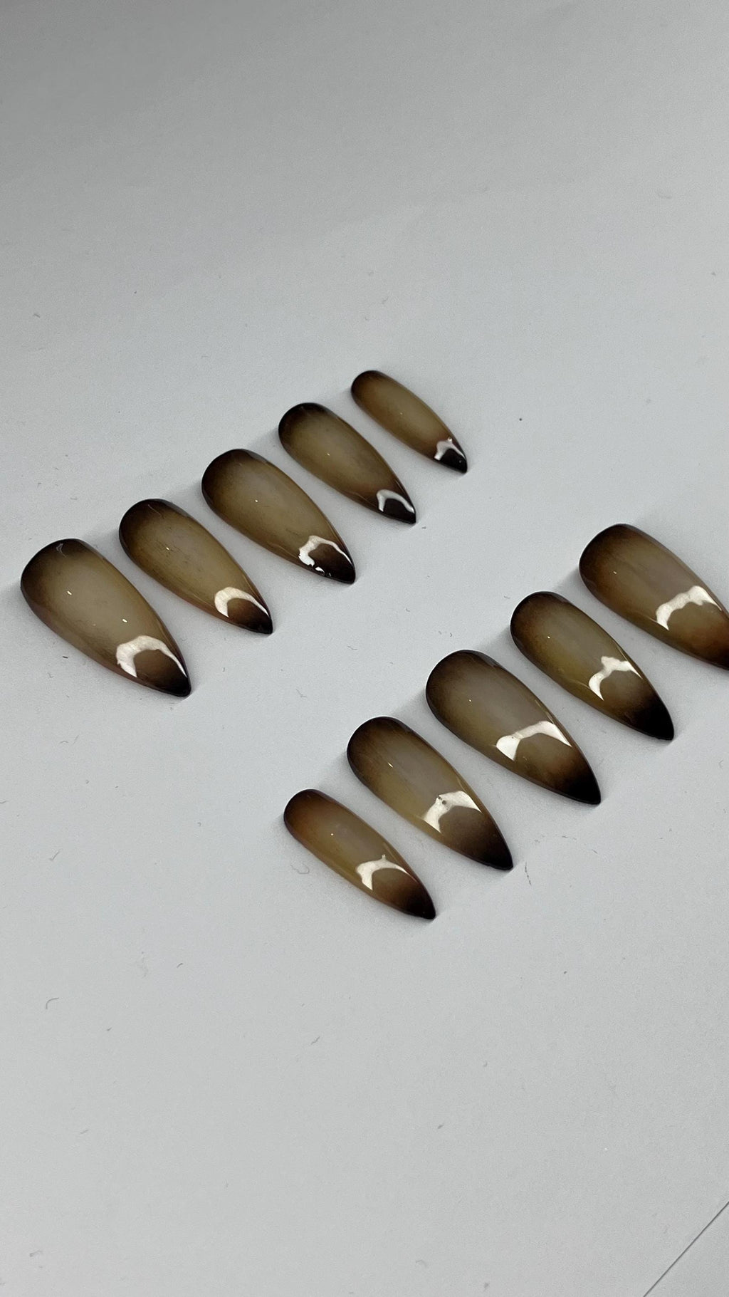 Gothic Zombie Press On Nails: Crawling Grave Design