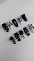 Booktok bundle press on nails with application pack