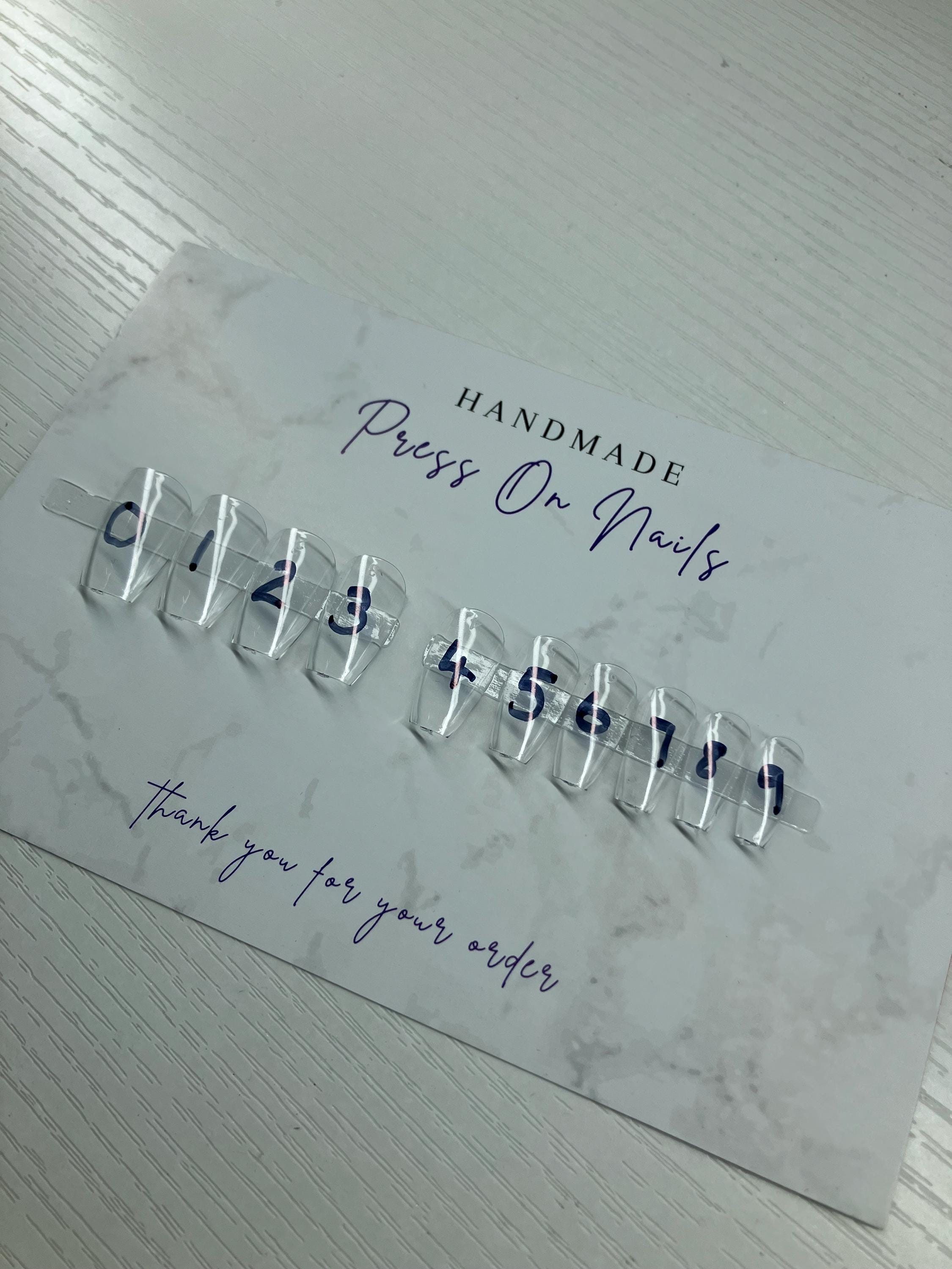 Press On Nails Sizing Kit