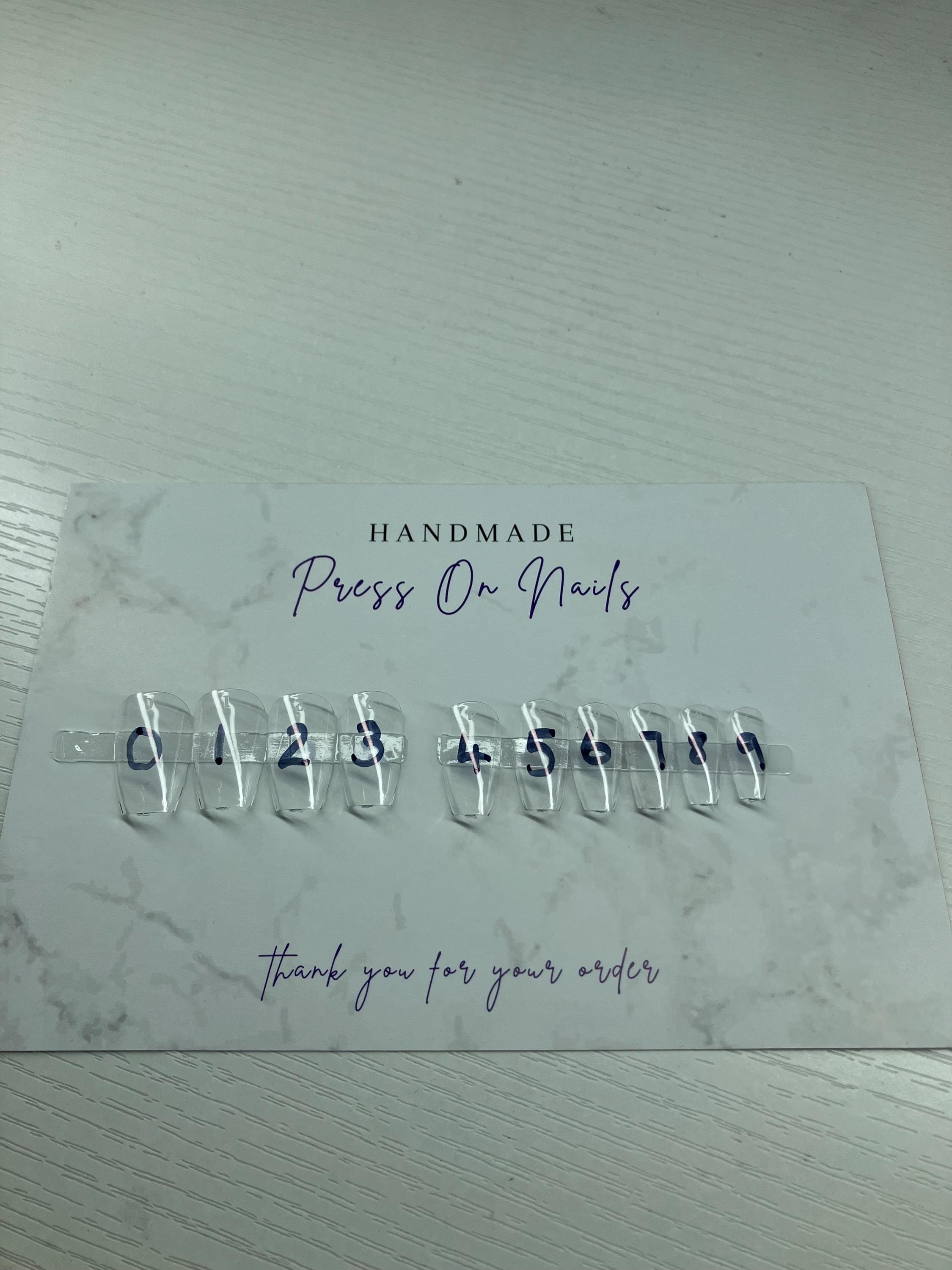 Press On Nails Sizing Kit