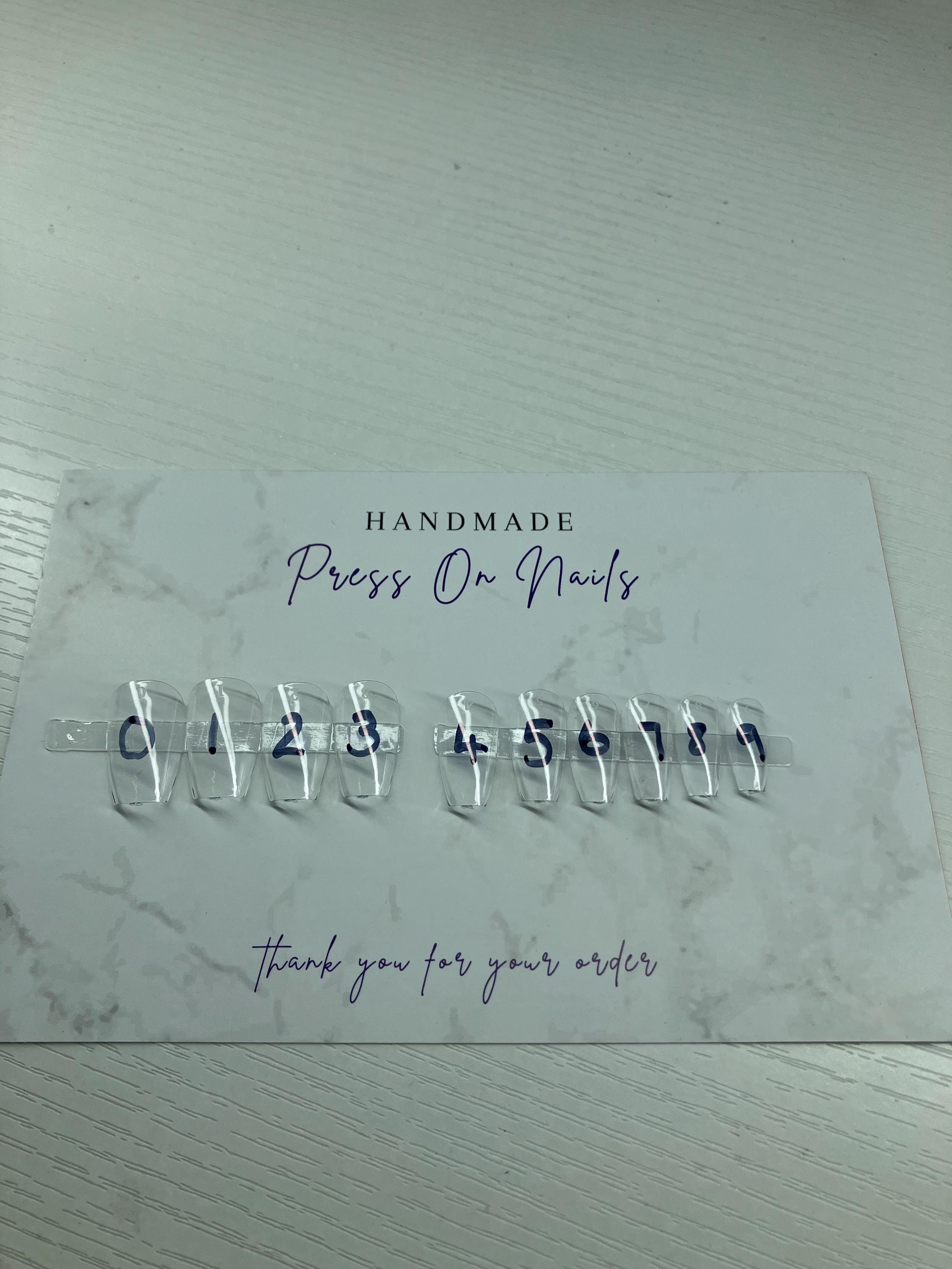 Press On Nails Sizing Kit