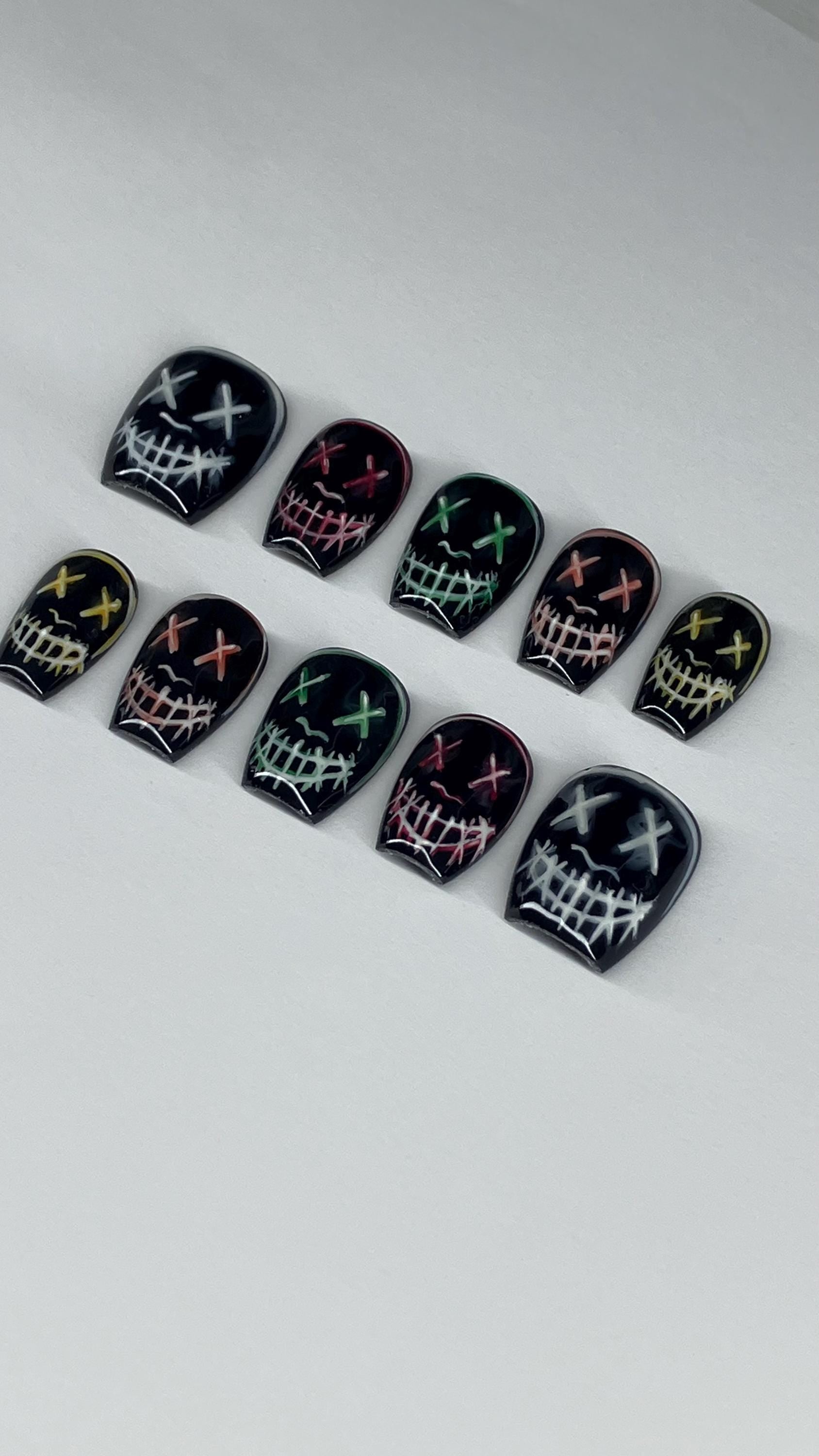 Booktok bundle press on nails with application pack